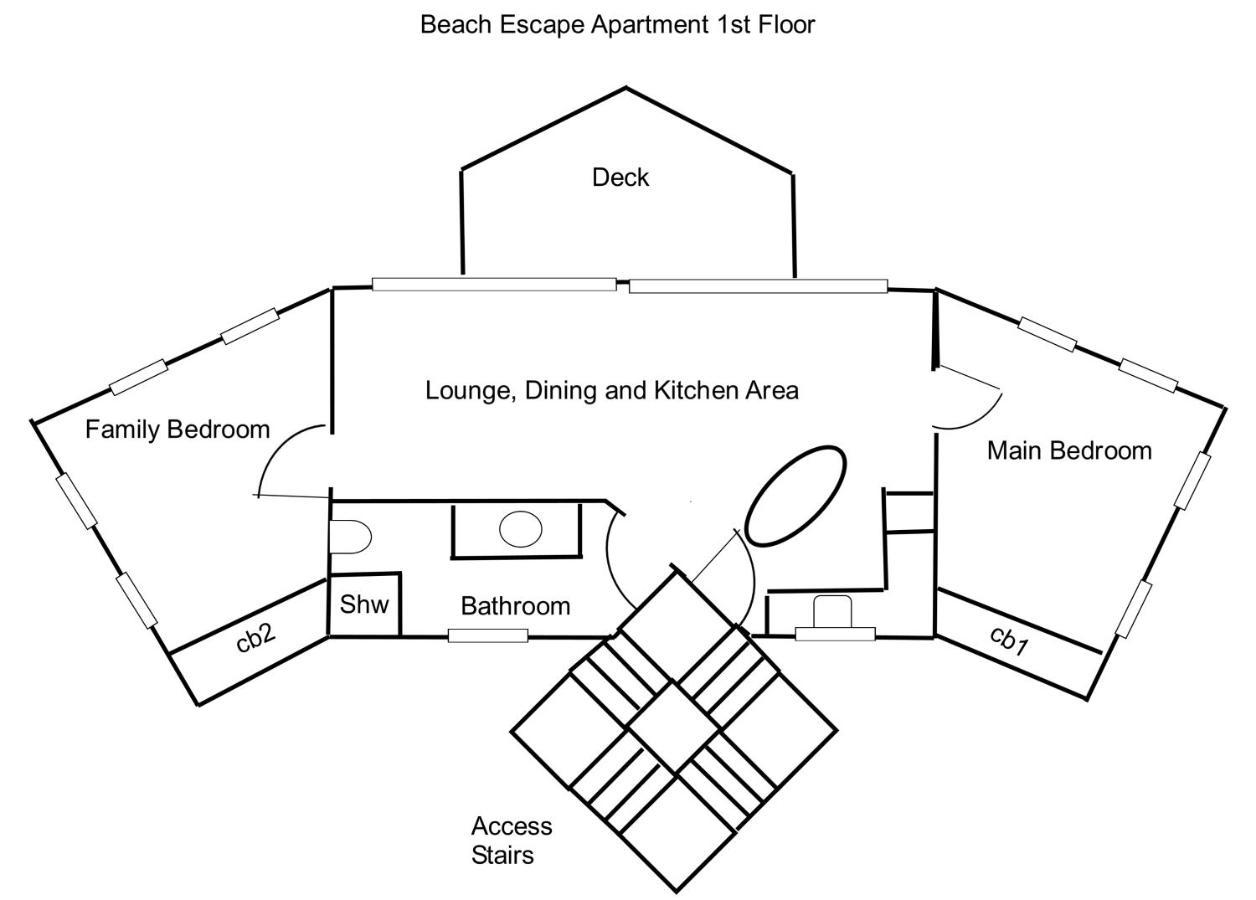 Sandy Point Beach Escape 2 Bedroom Apartment Eksteriør billede